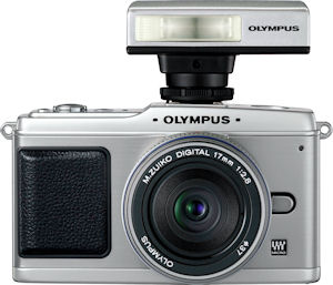 Olympus' FL-14 flash unit. Photo provided by Olympus Imaging America Inc. Click for a bigger picture!