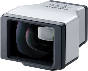 Olympus' VF-1 optical view finder. Photo provided by Olympus Imaging America Inc. Click for a bigger picture!