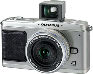 Olympus' VF-1 optical view finder. Photo provided by Olympus Imaging America Inc. Click for a bigger picture!
