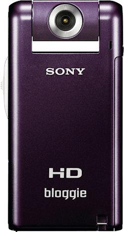 Sony's Bloggie MHS-PM5 digital camcorder. Photo provided by Sony Electronics Inc. Click for a bigger picture!