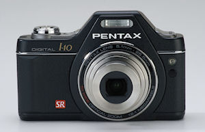 Pentax's Optio I-10 digital camera. Photo provided by Pentax. Click for a bigger picture!