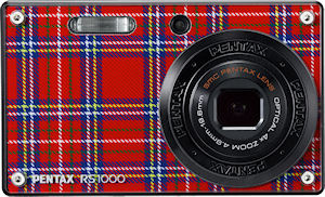 Pentax's Optio RS1000 digital camera. Photo provided by Pentax Imaging Co. Click for a bigger picture!