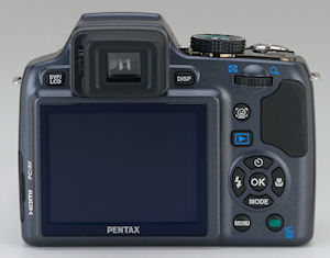 Pentax's Optio X90 digital camera. Photo provided by Pentax Imaging Co. Click for a bigger picture!
