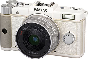 The Pentax Q compact system camera. Photo provided by Pentax Imaging Co. Click for a bigger picture!