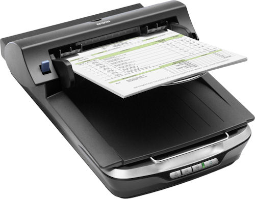 Epson's Perfection V500 Office scanner. Photo provided by Epson America Inc. Click for a bigger picture!