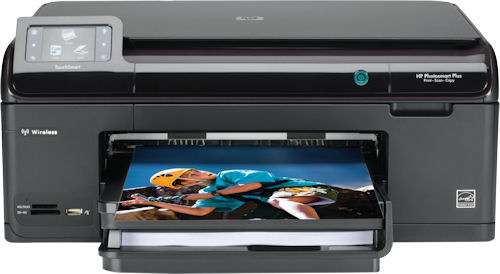 HP's Photosmart Plus printer. Photo provided by Hewlett Packard Co. Click for a bigger picture!