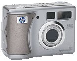 HP's PhotoSmart 935 digital camera. Courtesy of HP, with modifications by Michael R. Tomkins.