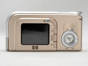 HP's Photosmart M23 digital camera. Copyright © 2005, The Imaging Resource. All rights reserved.