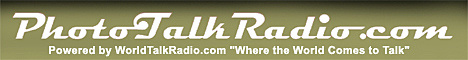 Photo Talk Radio's logo. Click here to listen to Dave Etchells' appearance on the show!
