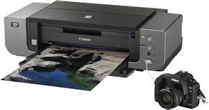 Canon's PIXMA Pro9000 Mark II photo printer. Photo provided by Canon USA Inc. Click for a bigger picture!