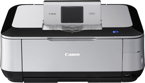 Canon's PIXMA MP640 inkjet printer. Photo provided by Canon USA Inc. Click for a bigger picture!