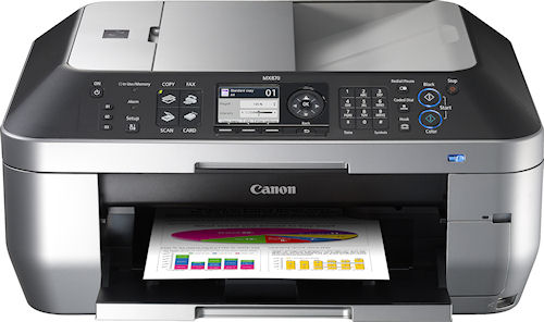 Canon's PIXMA MX870 Wireless Office All-in-One printer. Photo provided by Canon U.S.A. Inc. Click for a bigger picture!