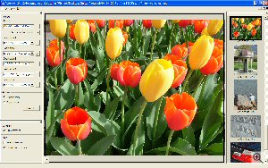 Pixort's user interface. Copyright © 2003, The Imaging Resource. All rights reserved.