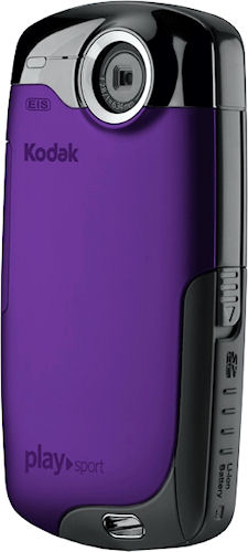 The PLAYSPORT in Adrenaline Rush purple. Photo provided by Eastman Kodak Co. Click for a bigger picture!