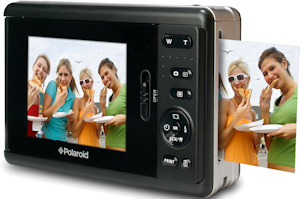 Polaroid PoGo Instant Digital Camera. Photo provided by ZINK Imaging Inc. Click for a bigger picture!