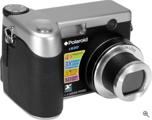 The Polaroid x530 digital camera. Courtesy of Foveon / World Wide Licenses, with modifications by Michael R. Tomkins. Click for a bigger picture!