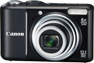 Canon's PowerShot A2100 IS. Photo provided by Canon USA Inc. Click for a bigger picture!