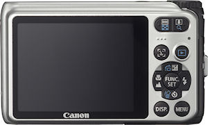 Canon's PowerShot A3000 digital camera. Photo provided by Canon. Click for a bigger picture!