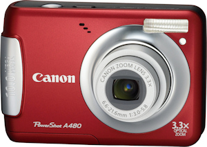 Canon's PowerShot A480. Photo provided by Canon USA Inc. Click for a bigger picture!