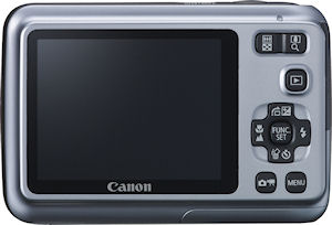 Canon's PowerShot A490 digital camera. Photo provided by Canon. Click for a bigger picture!