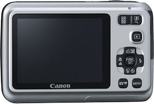 Canon's PowerShot A495 digital camera. Photo provided by Canon. Click for a bigger picture!