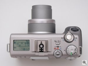 Canon's PowerShot G3 digital camera. Copyright © 2002, The Imaging Resource. Click for a bigger picture!