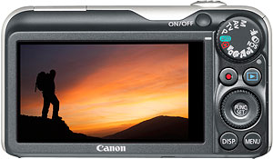 Canon's PowerShot SX220 HS digital camera. Photo provided by Canon Europe Ltd. Click for a bigger picture!