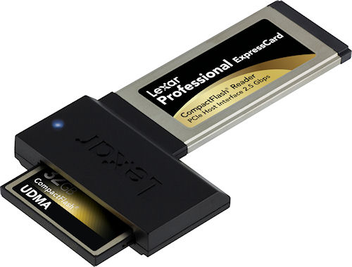 Lexar's 32GB Professional 600x UDMA CompactFlash card. Photo provided by Lexar Media Inc. Click for a bigger picture!