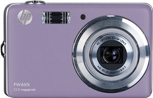 Hewlett Packard's PW460t digital camera. Photo provided by Hewlett Packard Development Company L.P. Click for a bigger picture!