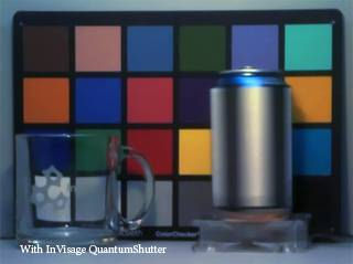 Video frame captured using InVisage's QuantumShutter technology. Photo provided by InVisage Technologies Inc.