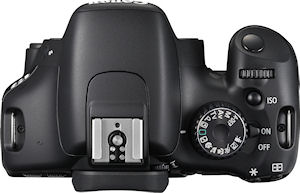 Canon's EOS Rebel T2i, known in some markets as the EOS 550D. Photo provided by Canon. Click for a bigger picture!
