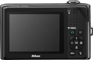Nikon's Coolpix S1000pj digital camera. Photo provided by Nikon Inc. Click for a bigger picture!