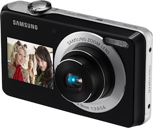 Samsung's TL205 digital camera. Photo provided by Samsung Electronics America Inc. Click for a bigger picture!