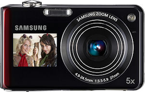 Samsung's TL210 digital camera. Photo provided by Samsung Electronics America Inc. Click for a bigger picture!