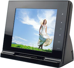 Front view of the ScanViewer multimedia digital picture frame. Photo provided by JOBO AG. Click for a bigger picture!