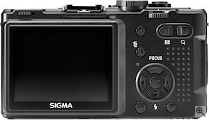 Sigma's DP1 digital camera. Courtesy of Sigma, with modifications by Michael R. Tomkins. Click for a bigger picture!
