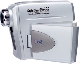SiPix's StyleCam DV100. Courtesy of Foxlink Peripherals Inc., with modifications by Michael R. Tomkins.