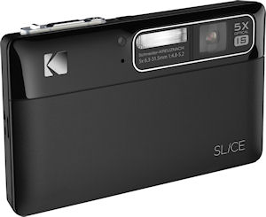 Kodak's SLICE digital camera. Photo provided by Eastman Kodak Co. Click for a bigger picture!