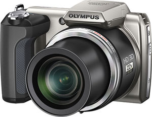 Olympus' SP-610UZ digital camera. Photo provided by Olympus Imaging America Inc. Click for a bigger picture!