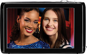 Samsung's DualView ST100 digital camera. Photo provided by Samsung Electronics Co. Ltd. Click for a bigger picture!