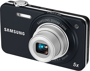 Samsung's ST90 digital camera. Photo provided by Samsung Electronics Co. Ltd. Click for a bigger picture!