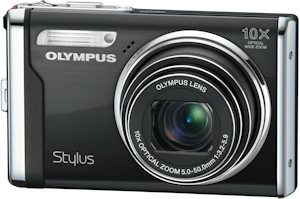 Olympus' Stylus-9000 digital camera. Photo provided by Olympus Imaging America Inc. Click for a bigger picture!