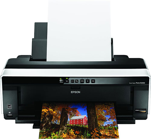 The Epson Stylus Photo R2000 13-inch photo printer. Photo provided by Epson America Inc. Click for a bigger picture!