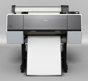 Epson's Stylus Pro 7900 printer. Courtesy of Epson, with modifications by Michael R. Tomkins. Click for a bigger picture!