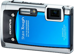 Olympus' Stylus Tough-6020 digital camera. Photo provided by Olympus Imaging America Inc. Click for a bigger picture!