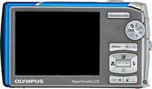 Olympus' Stylus 1020 digital camera. Courtesy of Olympus, with modifications by Michael R. Tomkins. Click for a bigger picture!