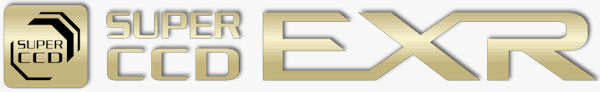 Super CCD EXR logo.
