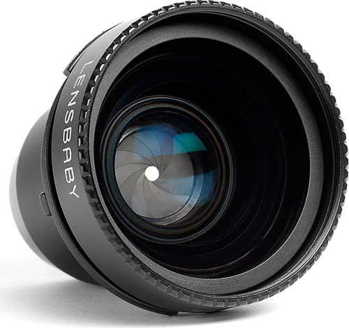 The Lensbaby Sweet 35 Optic. Photo provided by Lensbaby Inc. Click for a bigger picture!