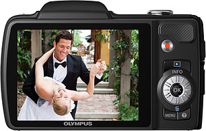 Olympus' SZ-10 digital camera. Photo provided by Olympus Imaging America Inc. Click for a bigger picture!