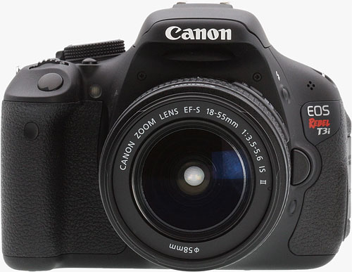 The Canon EOS Rebel T3i digital SLR. Photo copyright ©2011, Imaging Resource. All rights reserved. Click for a bigger picture!